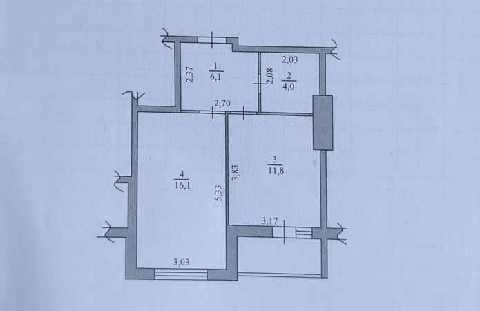 1-кім. квартира, Приміська, 24, с. Новосілки 1-кім. квартира, Приміська, 24, с. Новосілки