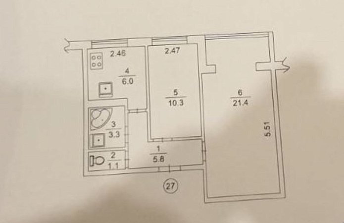 2-ком. квартира, Березняковская, 38, Киев 2-ком. квартира, Березняковская, 38, Киев